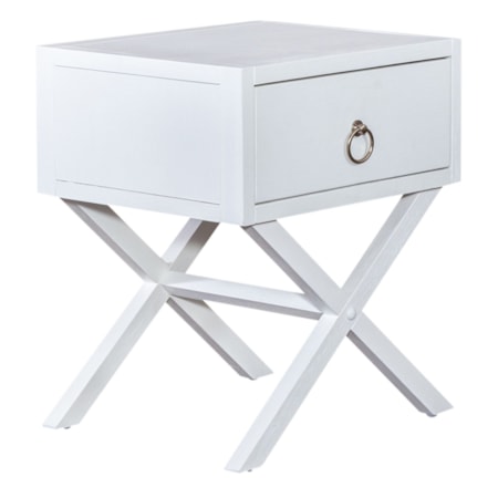 Single Drawer Accent Table
