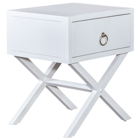 Single Drawer Accent Table