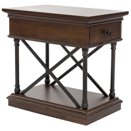 Drawer Chair Side Table