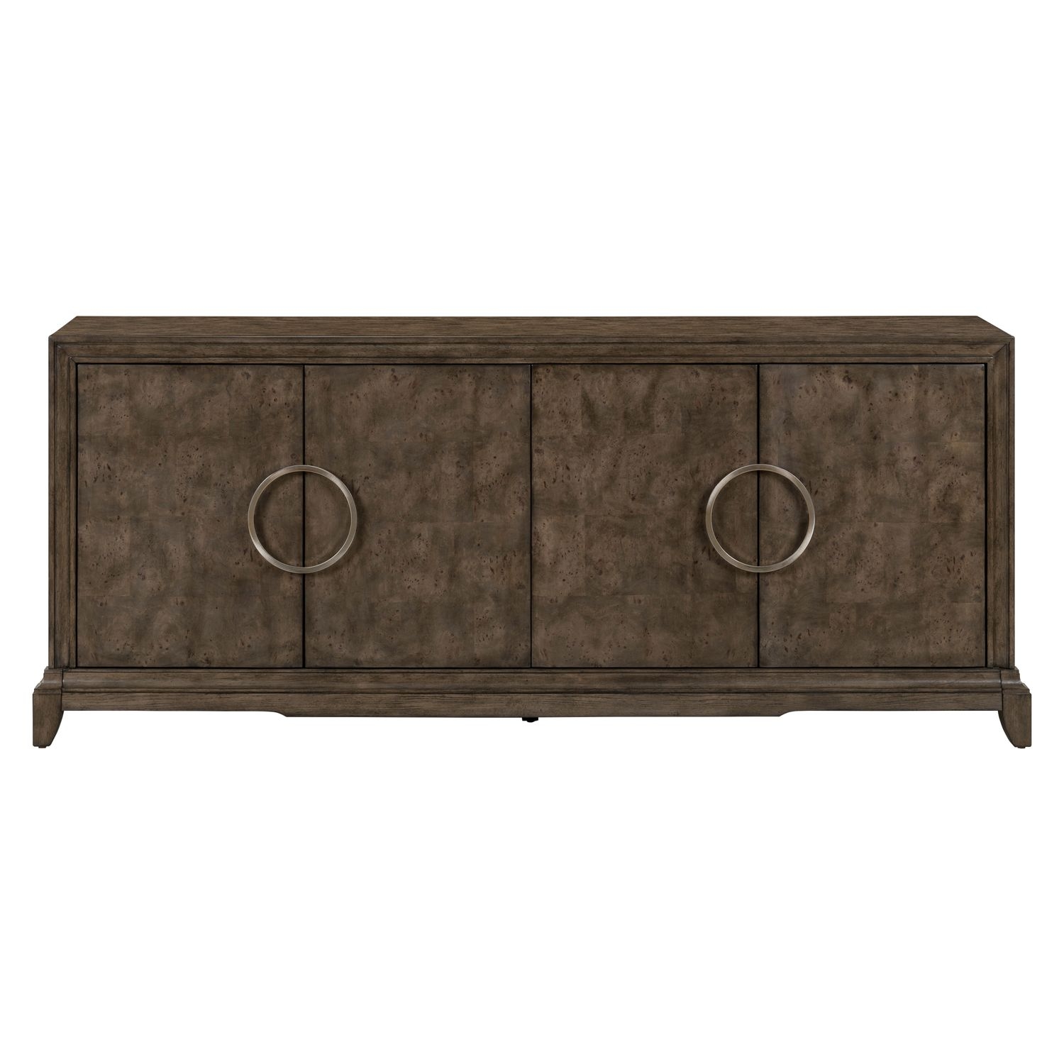 Liberty Furniture Lexington Park 4-Door Accent Cabinet w/Circular Hardware