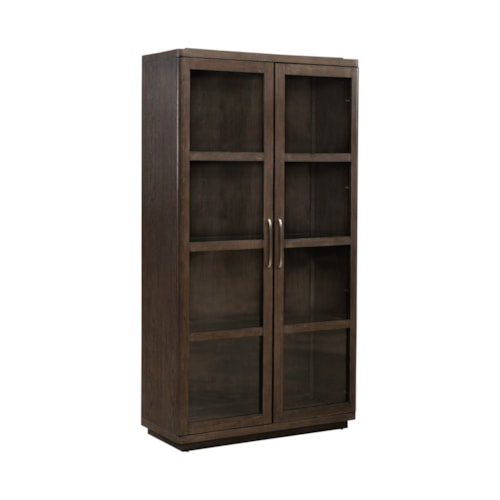 Contemporary Display Cabinet with LED Lighting