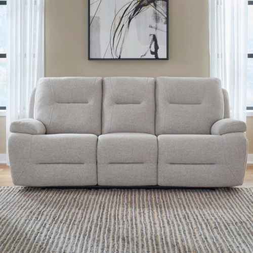 Casual Power Reclining Sofa w/Zero Gravity Reclining