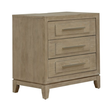 3-Drawer Nightstand