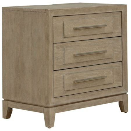 3-Drawer Nightstand