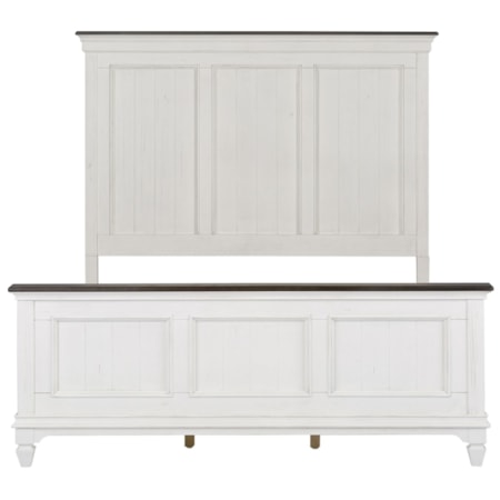 California King Panel Bed