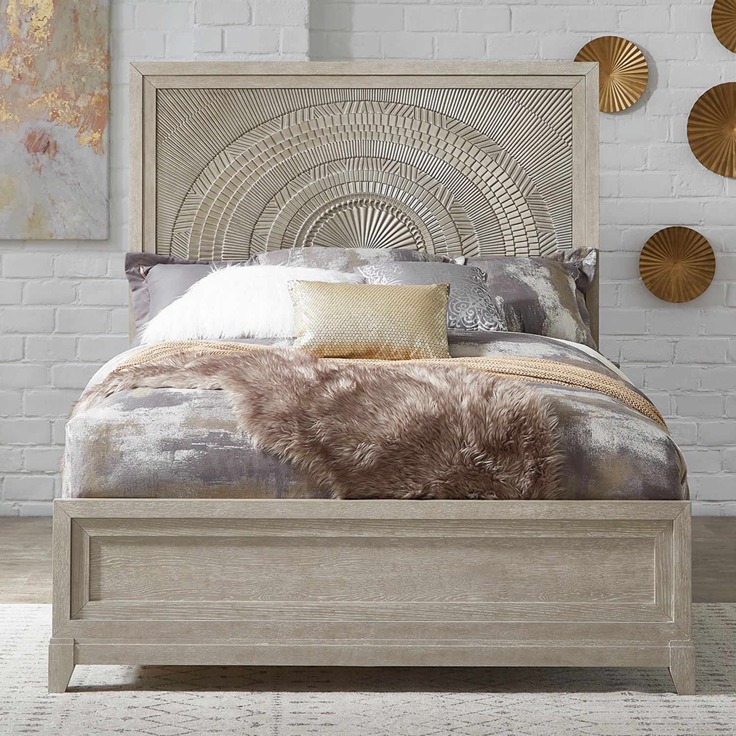 Queen Panel Bed