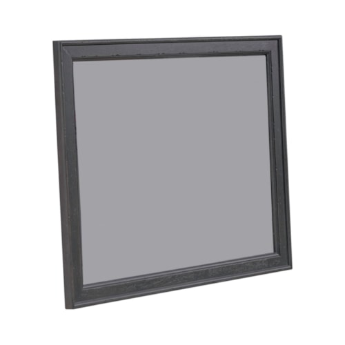 Transitional Landscape Dresser Mirror
