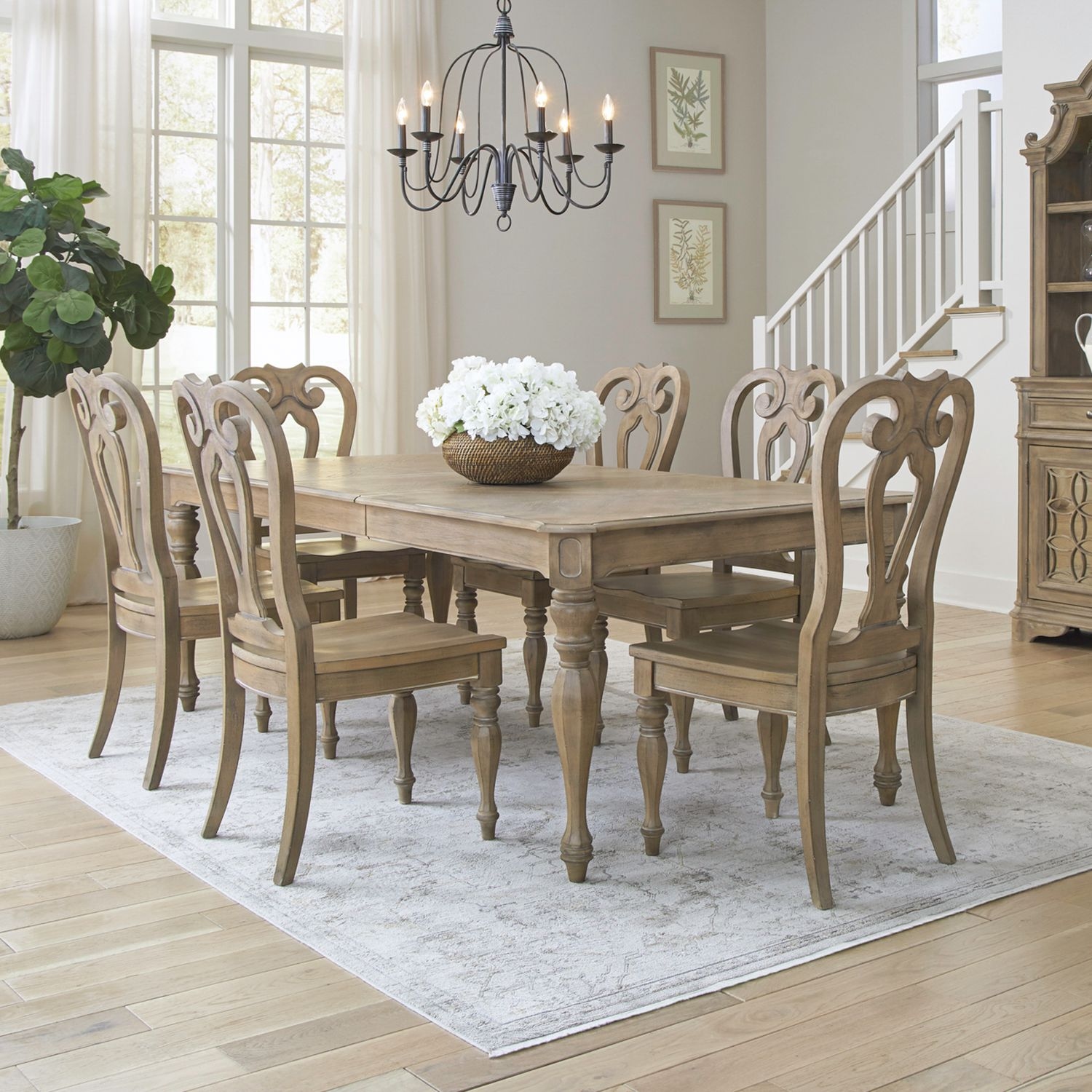 7-Piece Rectangular Table Set