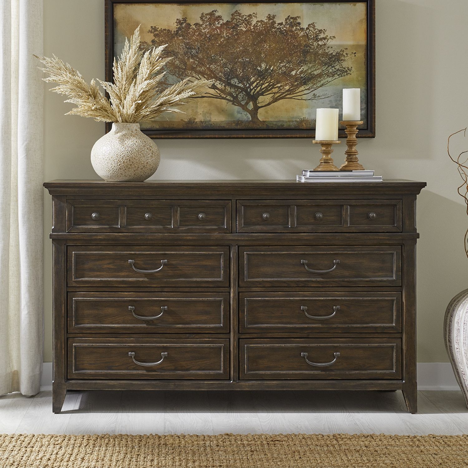 Liberty Furniture Paradise Valley 8-Drawer Dresser