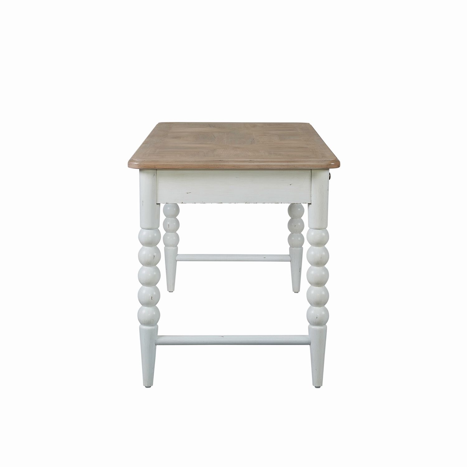 Three-Drawer Writing Desk w/Keyboard Tray