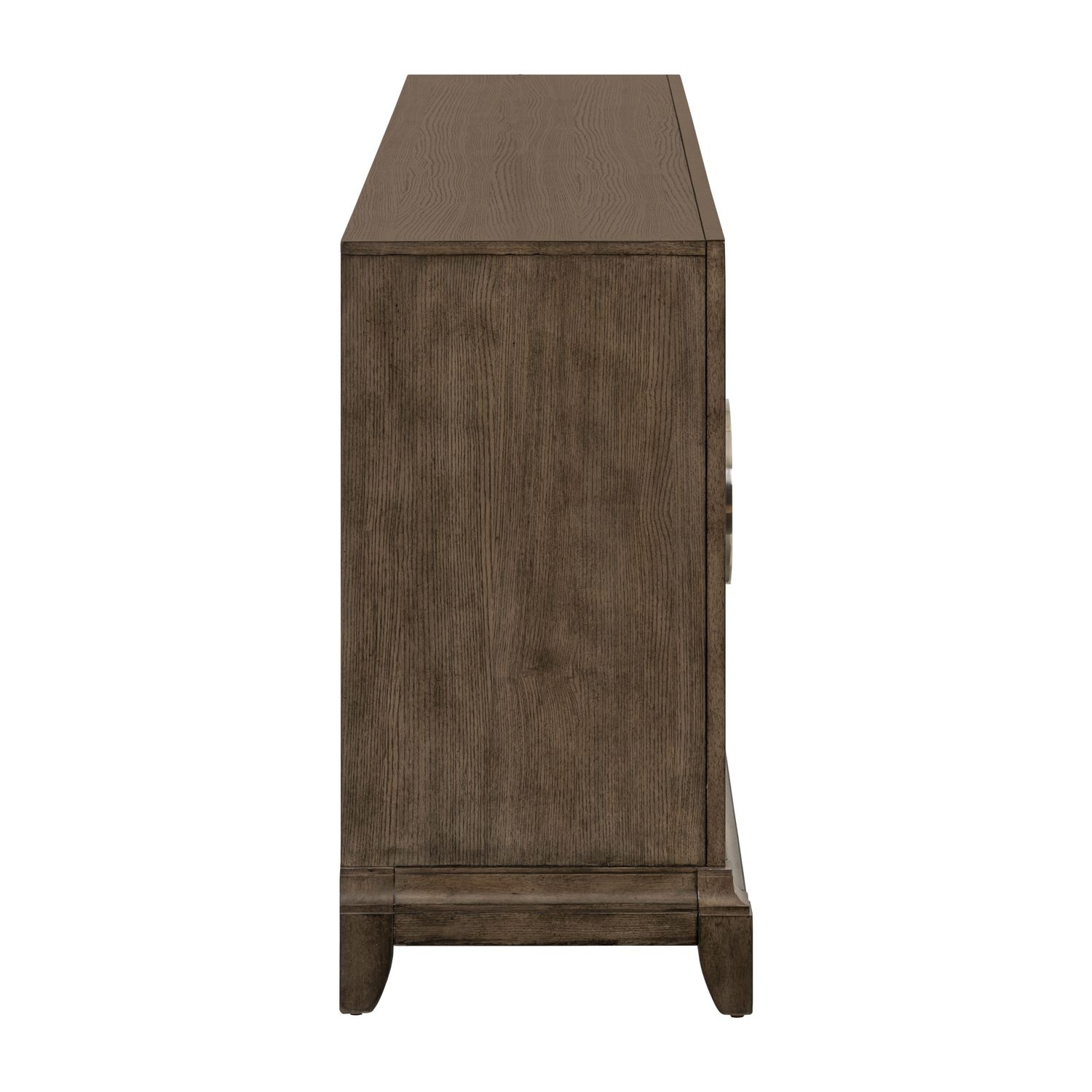 Liberty Furniture Lexington Park 4-Door Accent Cabinet w/Circular Hardware