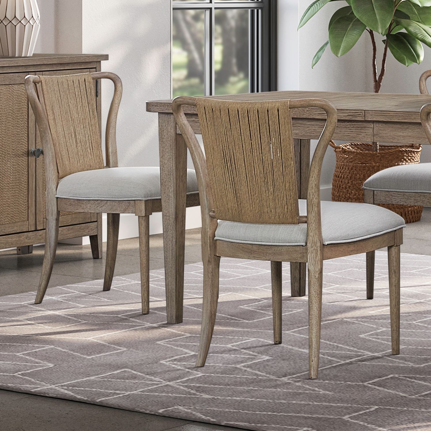 Liberty Furniture Sheridan Pointe Corded Dining Side Chair