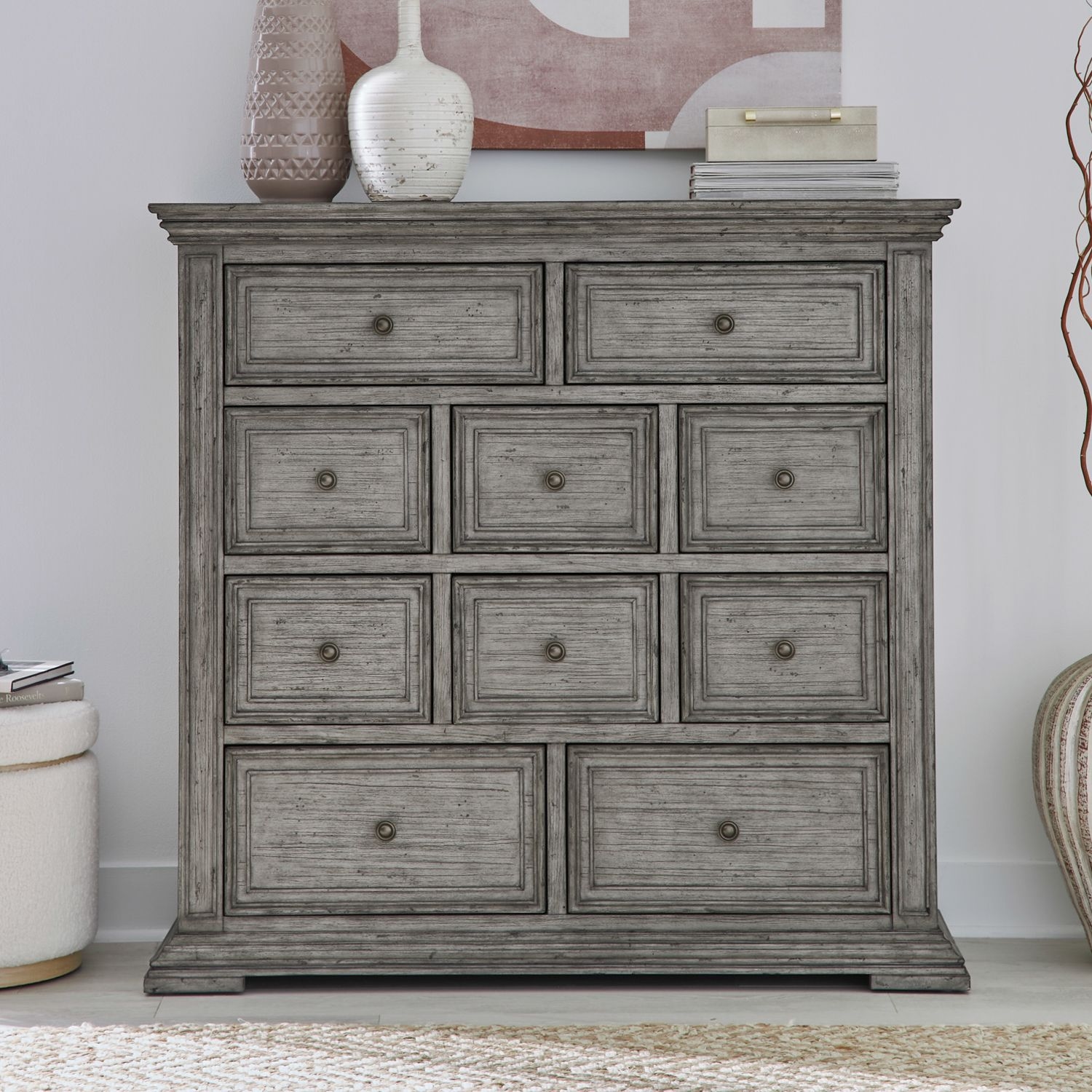 Liberty Furniture Big Valley 10-Drawer Chesser