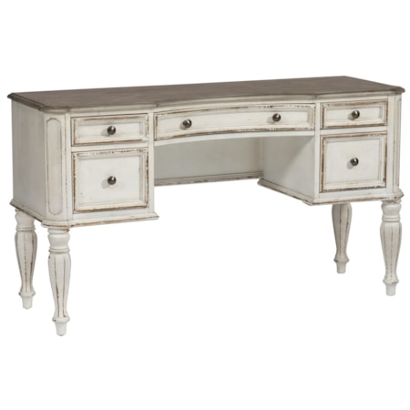 5-Drawer Vanity Desk