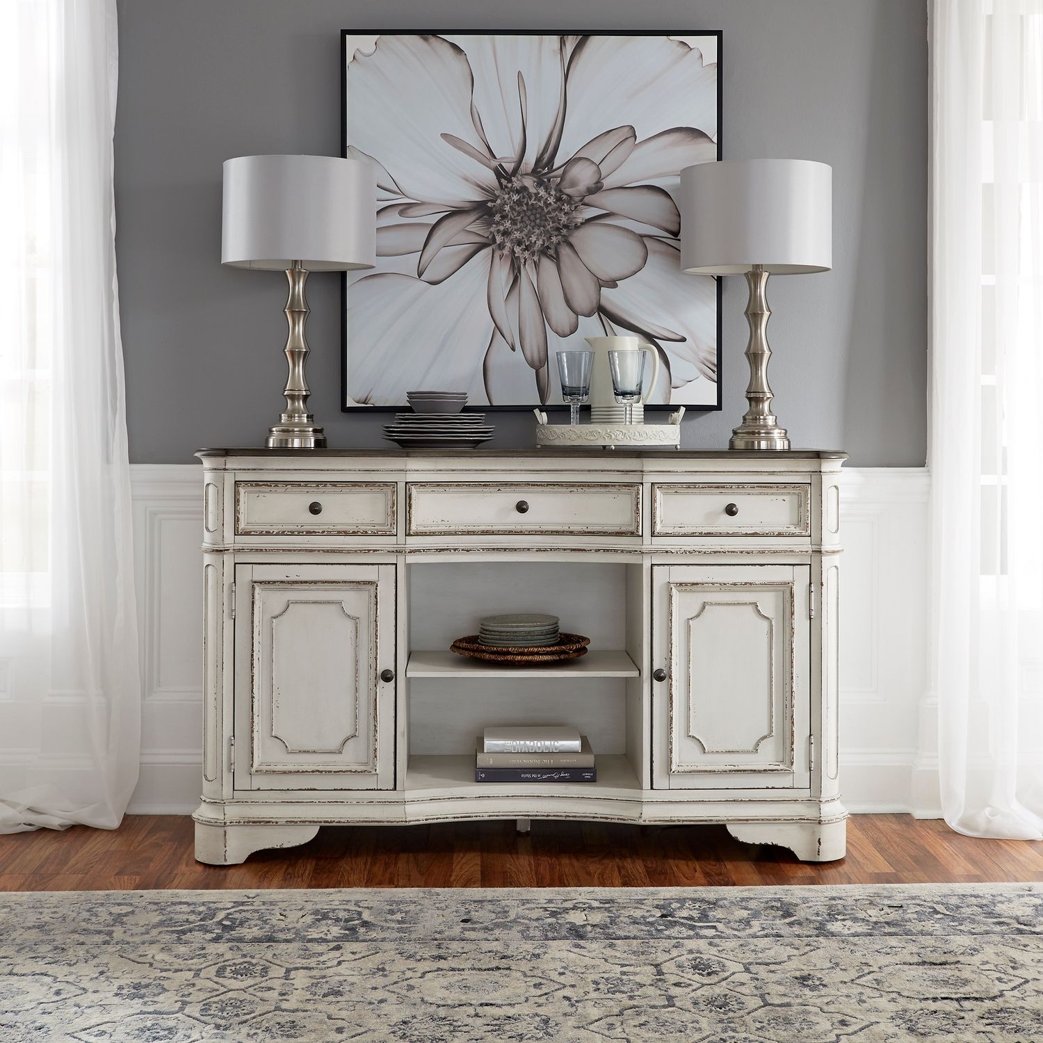 Liberty Furniture Magnolia Manor Server