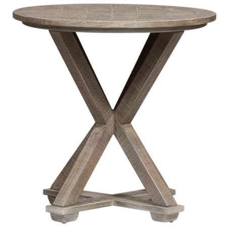 Round End Table
