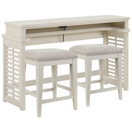 3-Piece Console Table Set