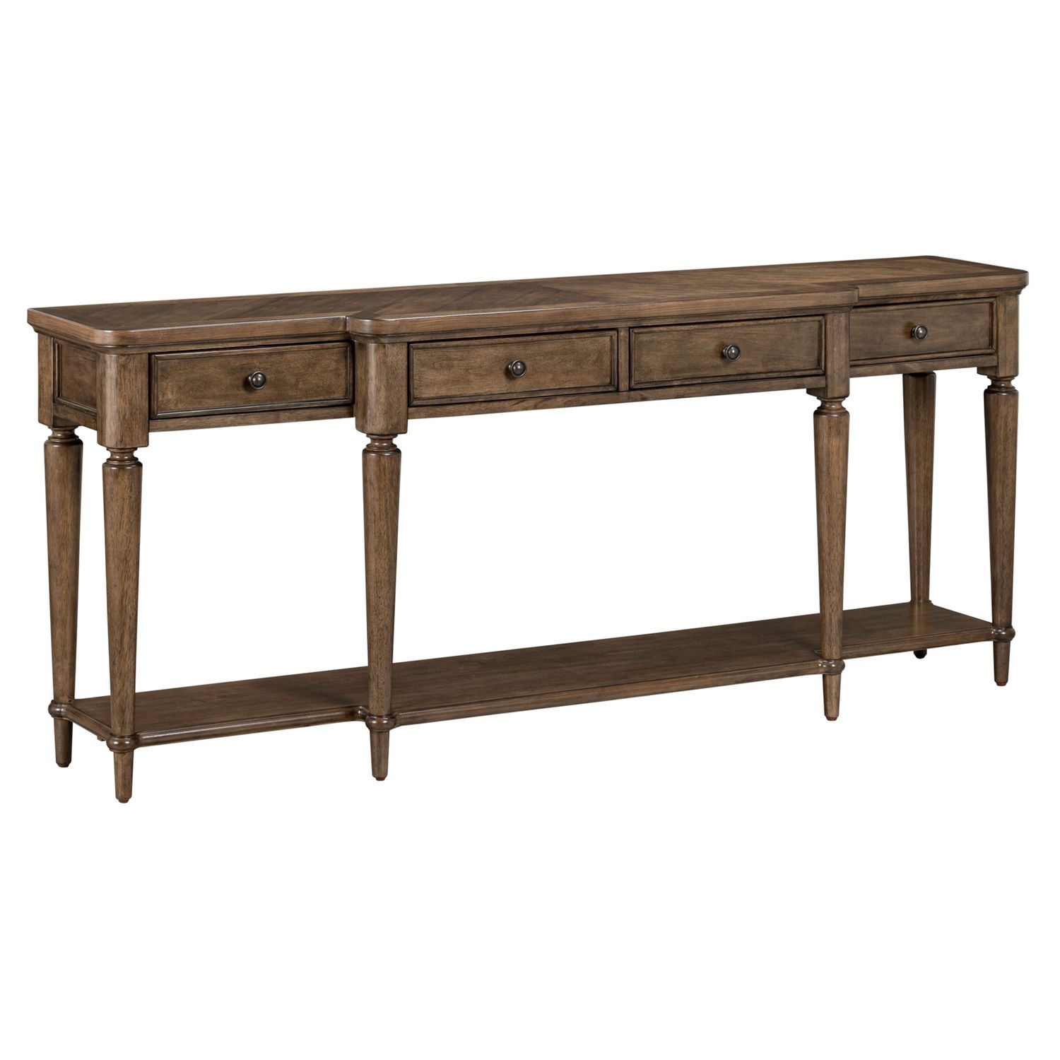 Breakfront Hall Console Table