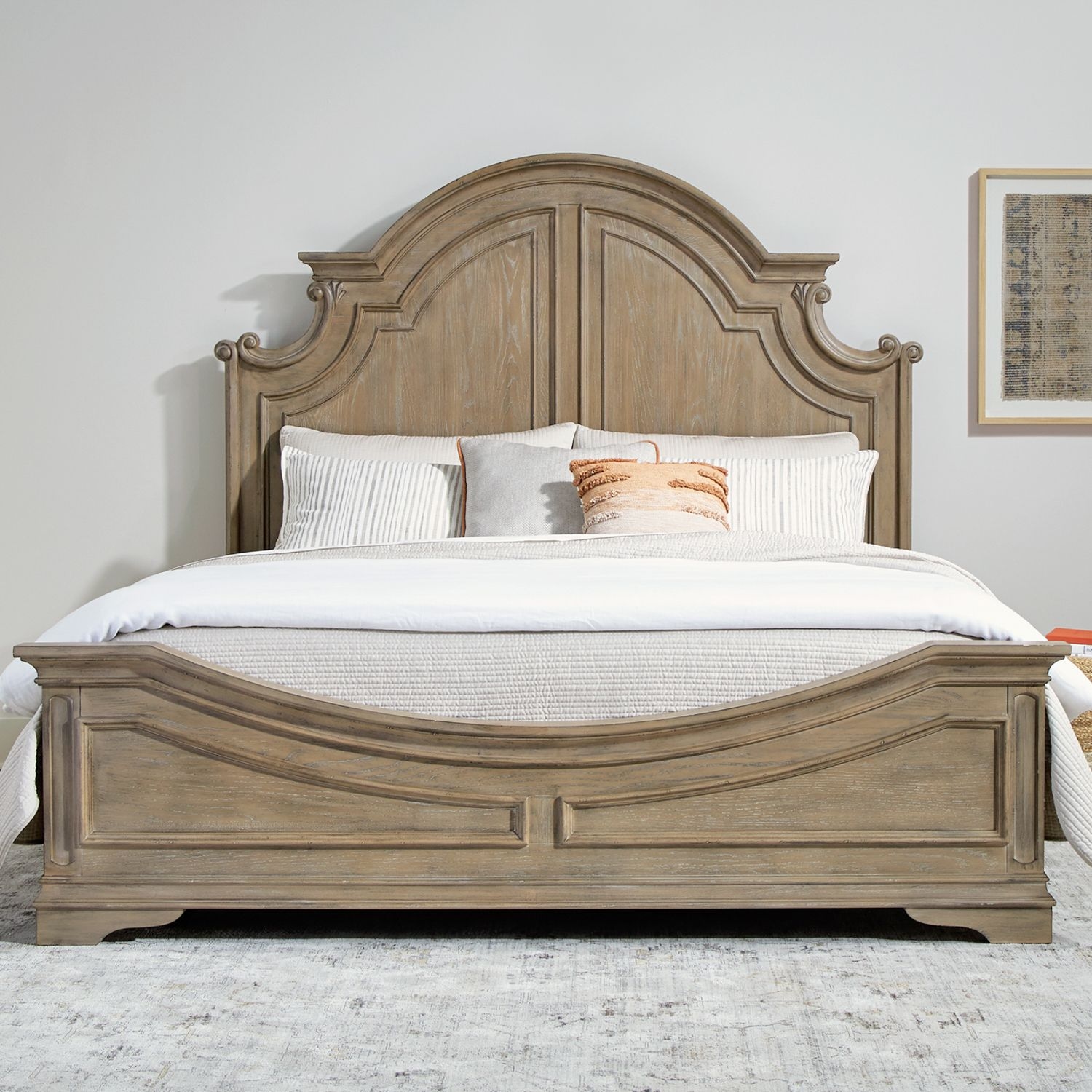Liberty Furniture Magnolia Manor California King Panel Bed
