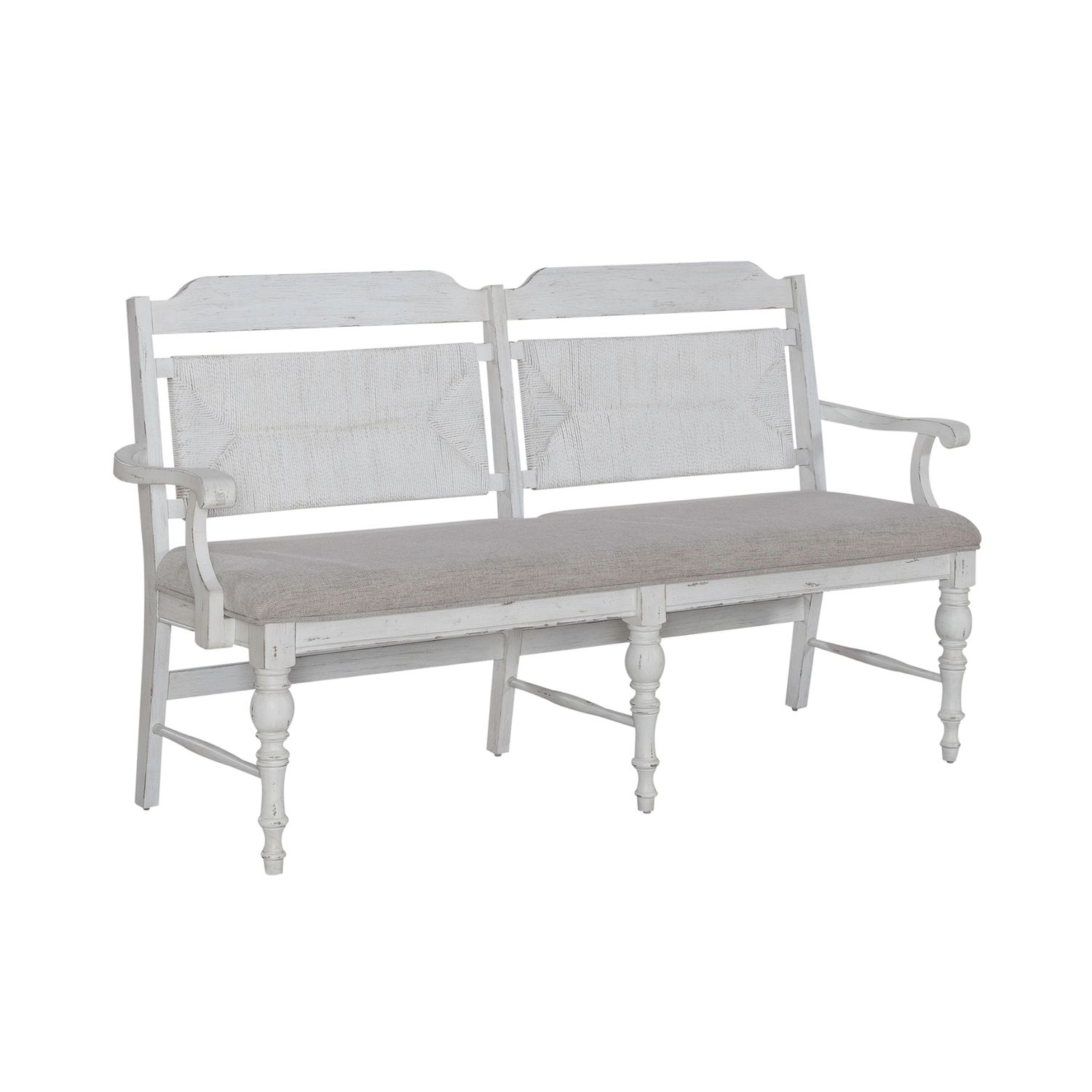 Liberty Furniture River Place Panel Back Bench