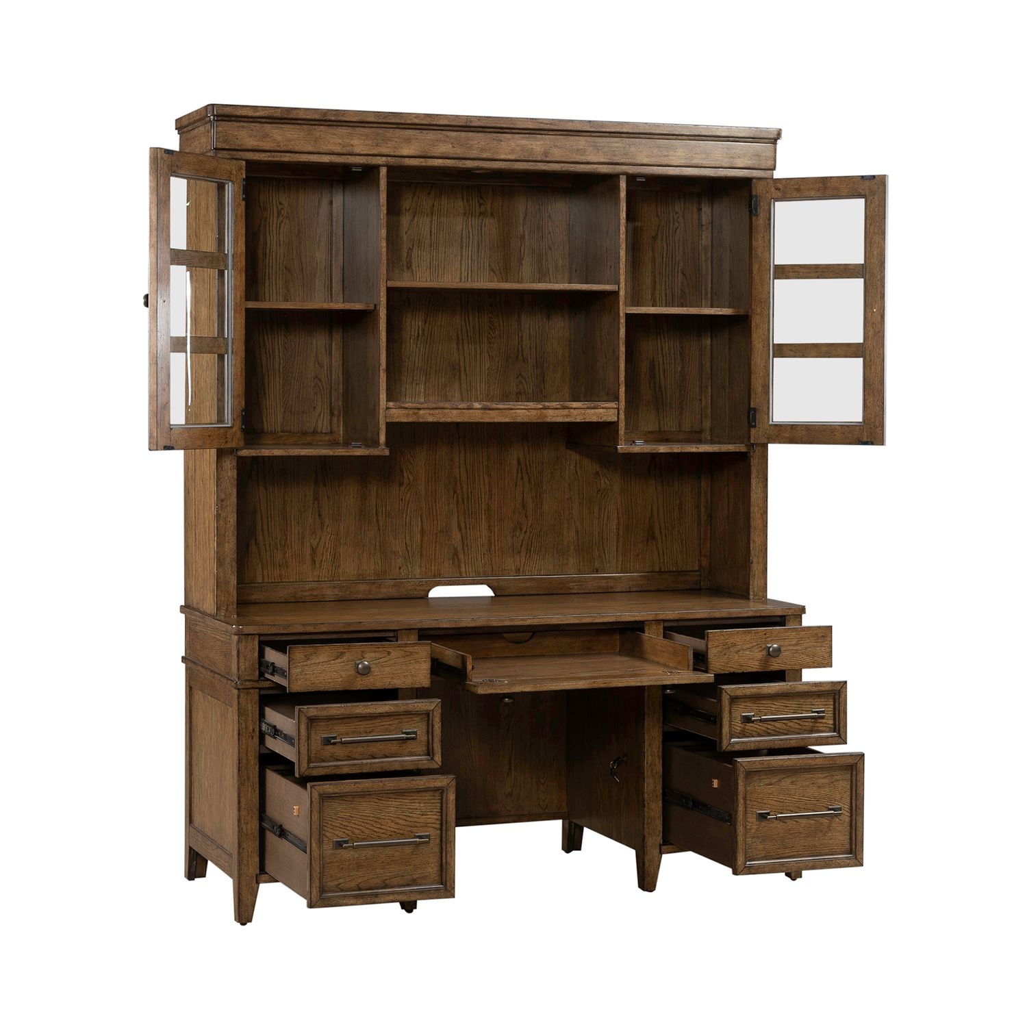 Storage Credenza with Hutch