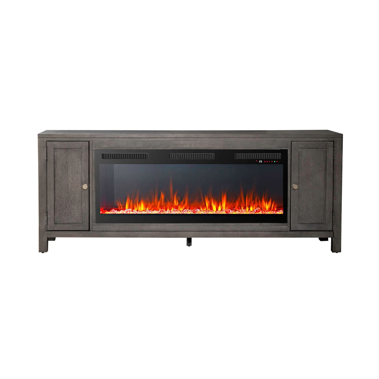 406 78 Inch Console with Fire FTS