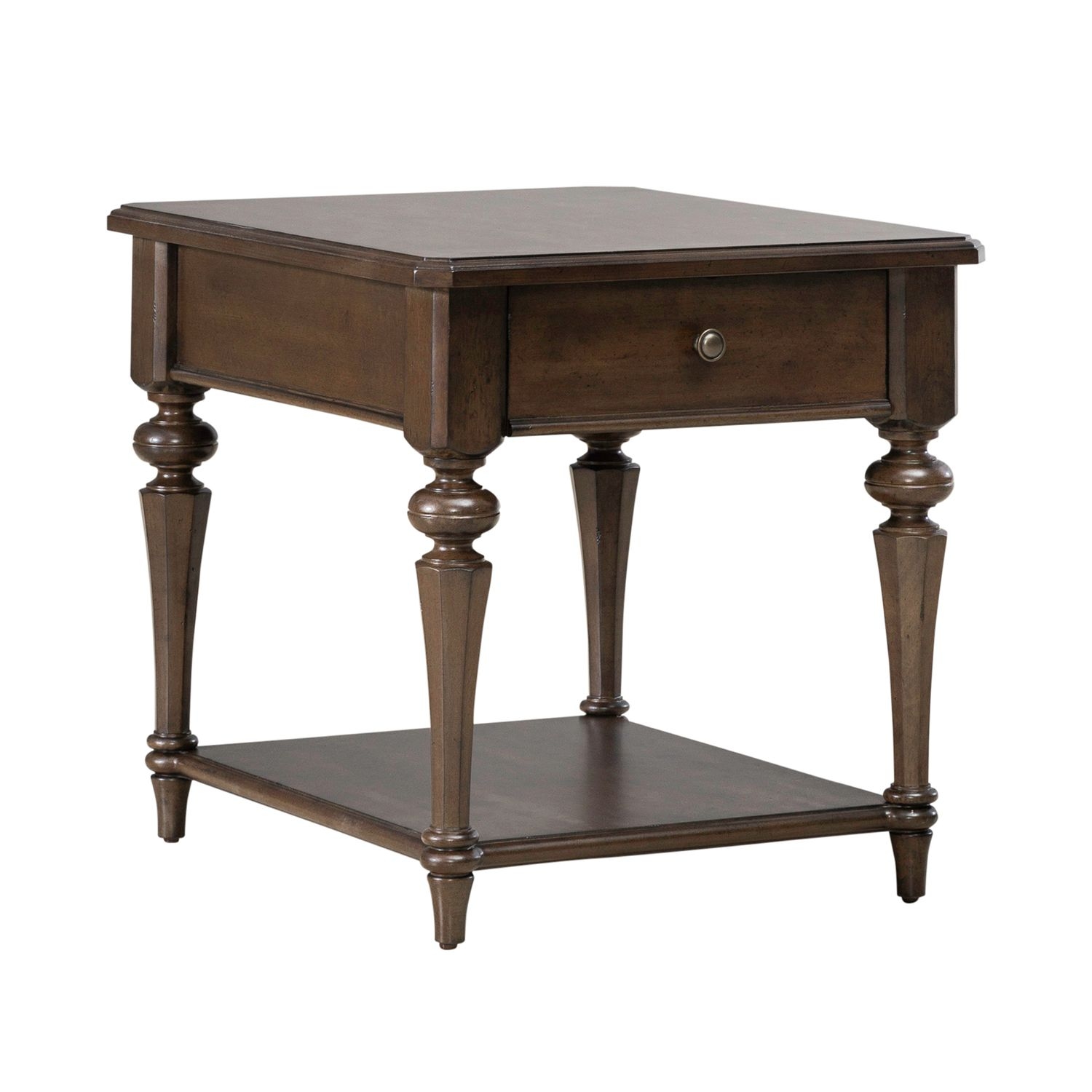 Single Drawer End Table