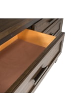 Liberty Furniture Thornwood Hills Transitional 3-Piece Two Sided Storage King Panel Bed Set