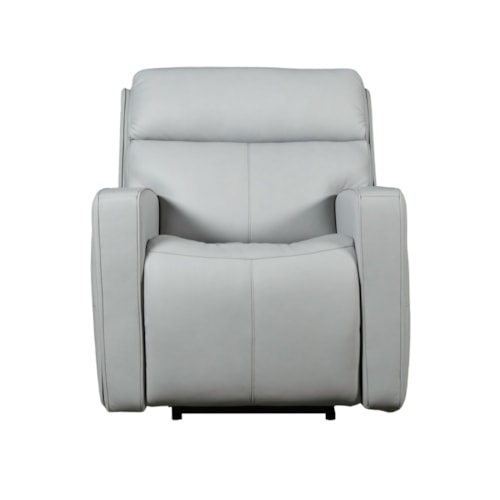 Contemporary Recliner with Power Headrest
