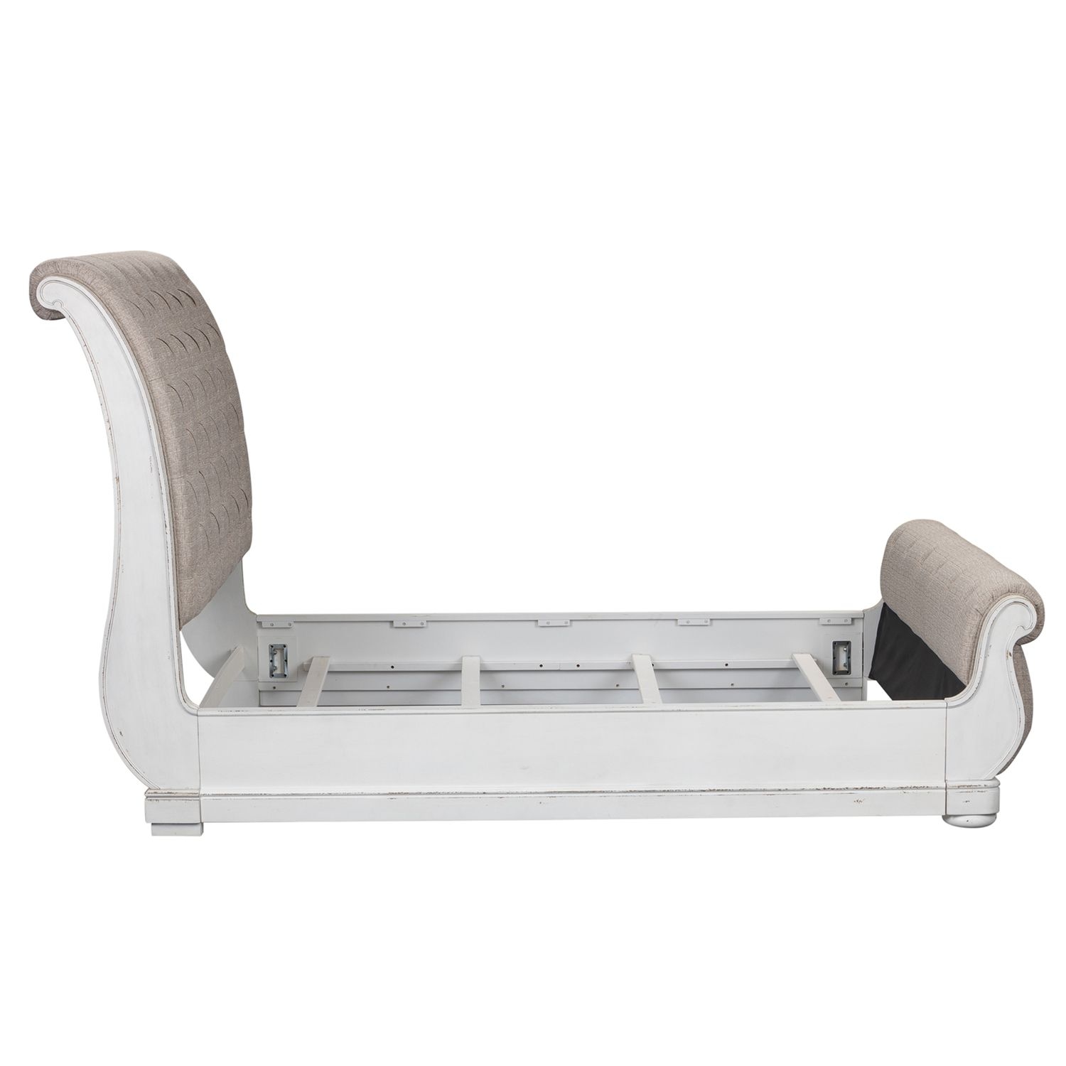 Queen Upholstered Sleigh Bed