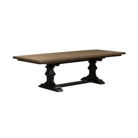 6-Piece Trestle Table Set