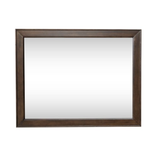Transitional Landscape Dresser Mirror