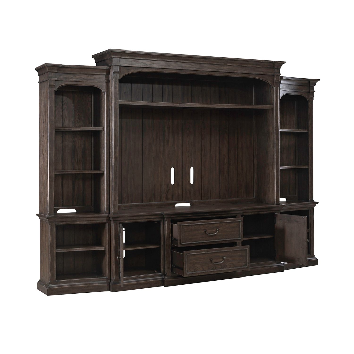 Liberty Furniture Paradise Valley Entertainment Center with Piers