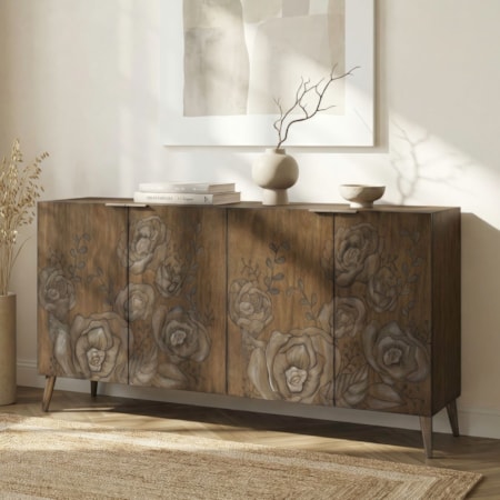 4-Door Accent Cabinet