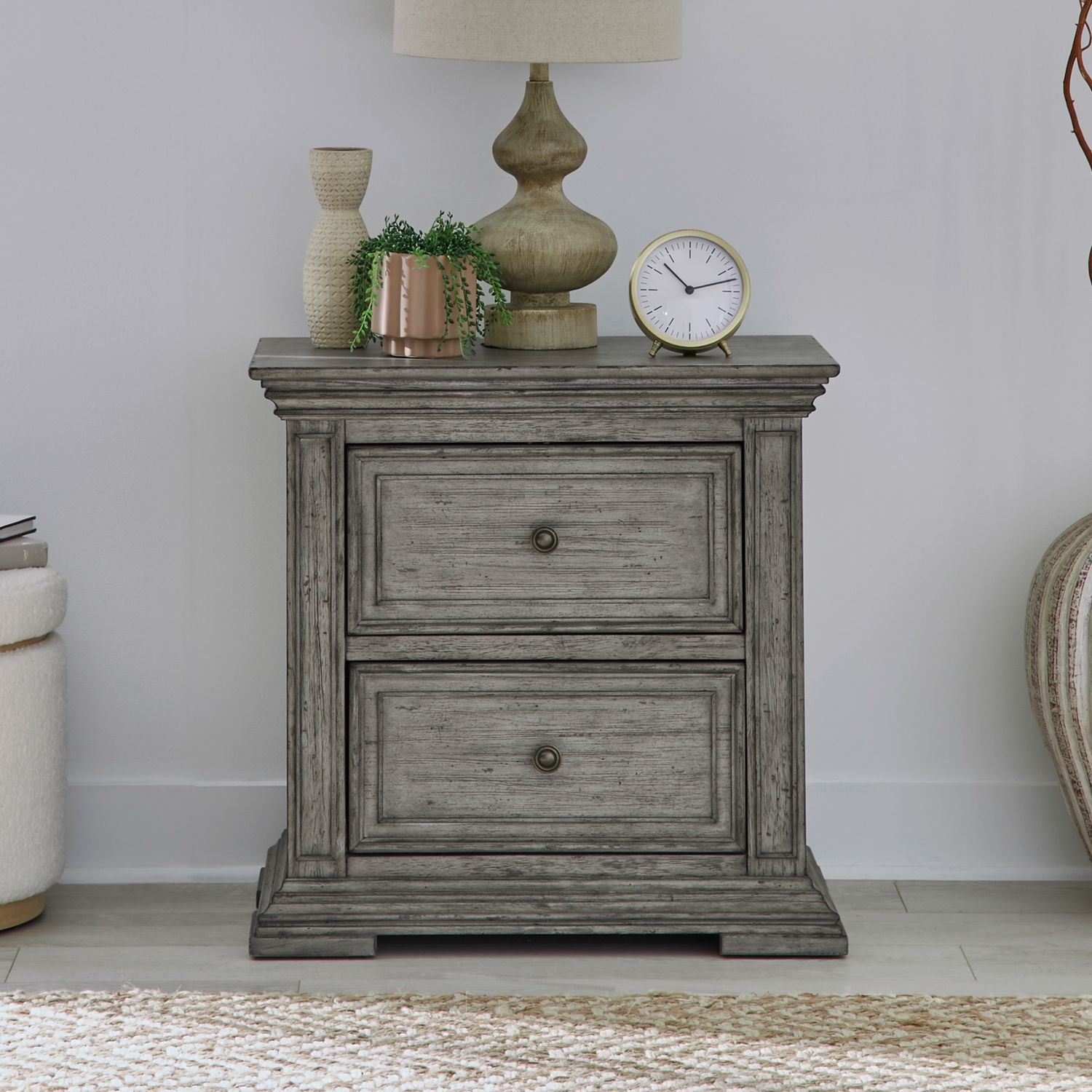 Liberty Furniture Big Valley 2-Drawer Nightstand