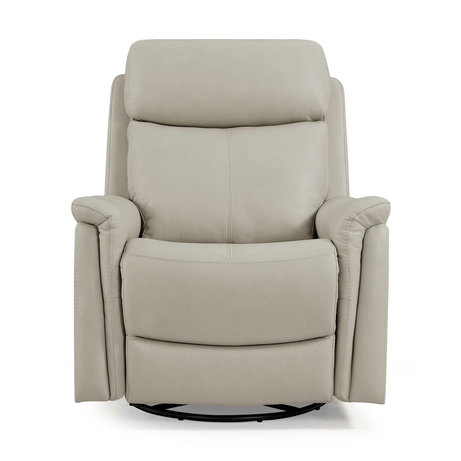 Leather Swivel Glider Power Recliner