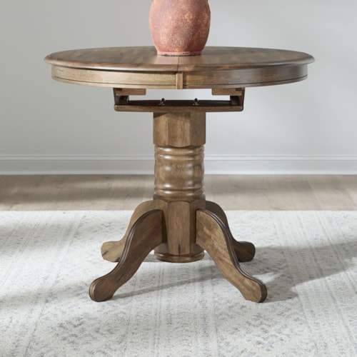 Cottage Single-Pedestal Gathering Table