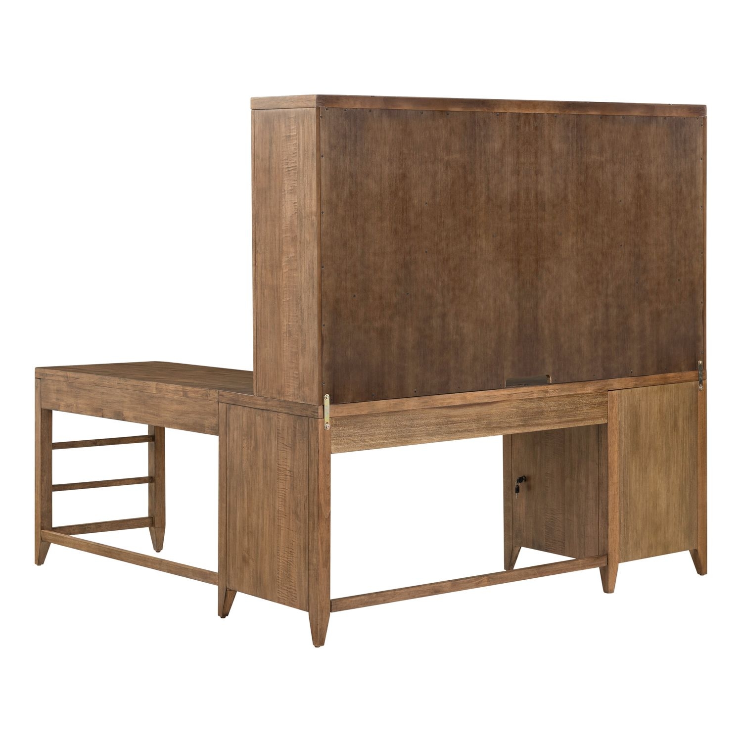 L-Shape Desk Set w/Hutch