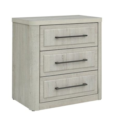 3-Drawer Nightstand