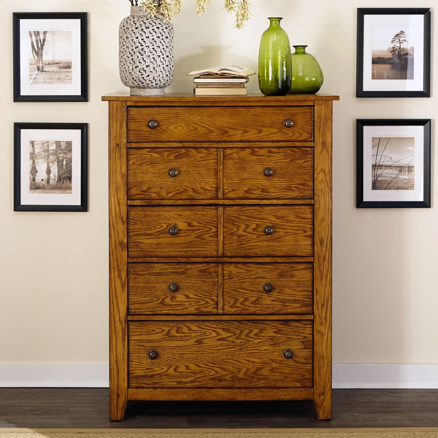 Liberty Furniture Grandpa's Cabin 5-Drawer Bedroom Chest