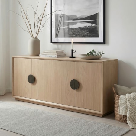 Four-Door Accent Cabinet