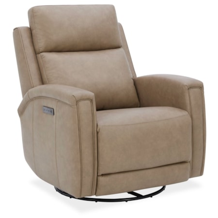 Track-Arm Swivel Power Recliner