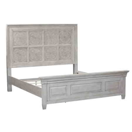 King Panel Bed