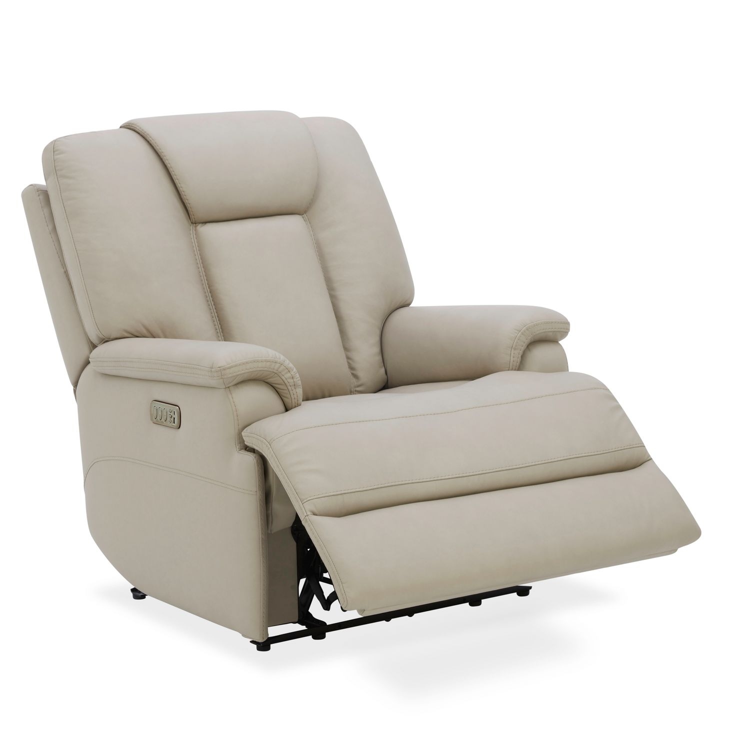 Pillow-Arm Power Recliner w/Zero Gravity