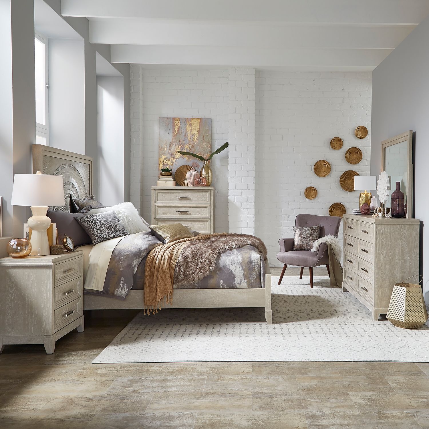 Liberty Furniture Belmar 5-Piece Queen Bedroom Set