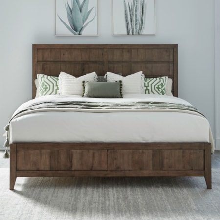 California King Panel Bed