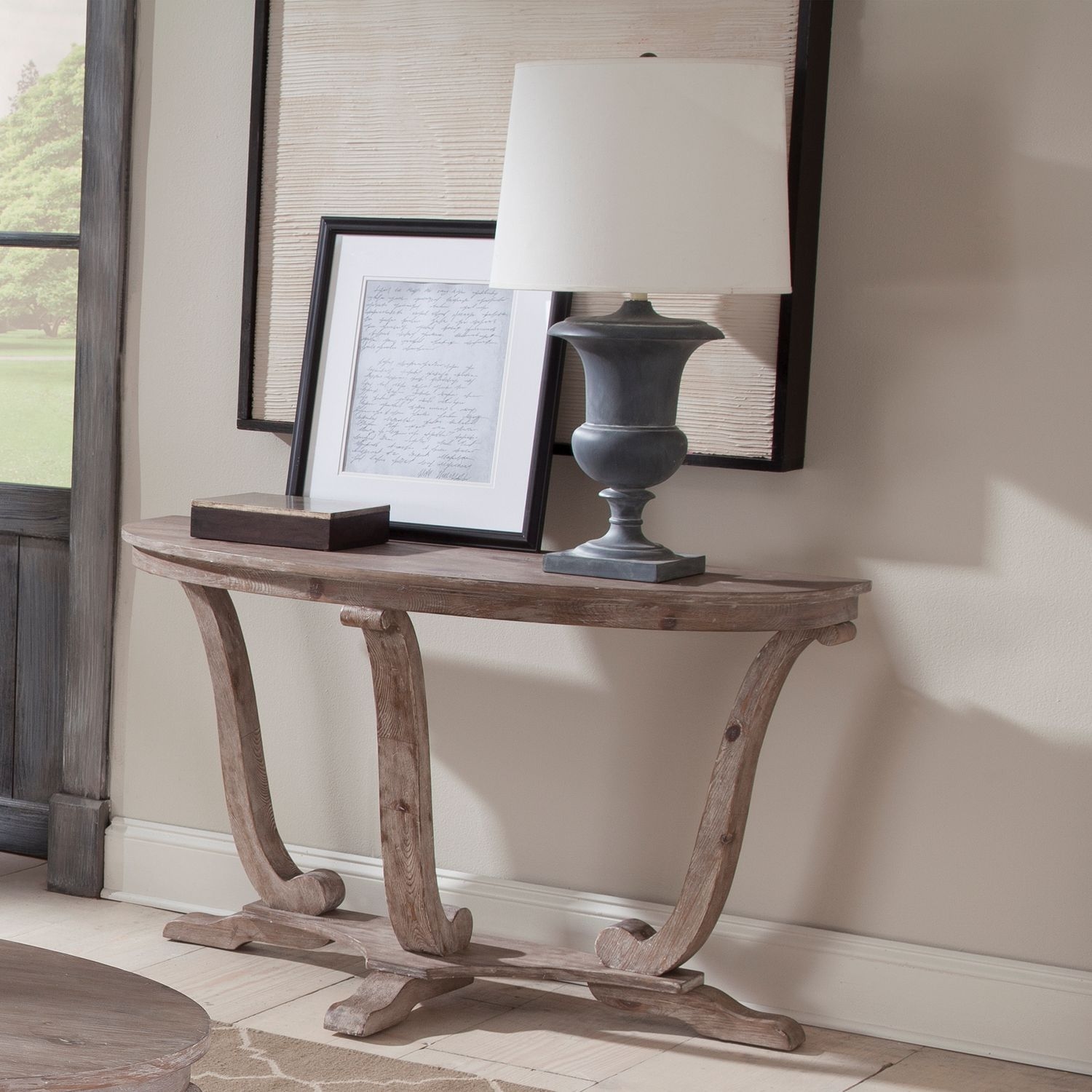 Liberty Furniture Greystone Mill Sofa Table