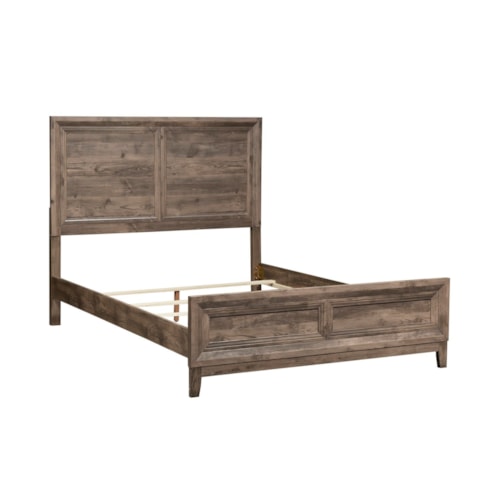 Casual Queen Panel Bedroom Group