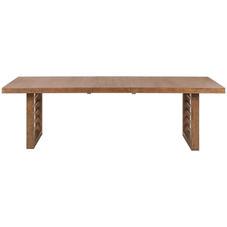 Double Pedestal Table Set