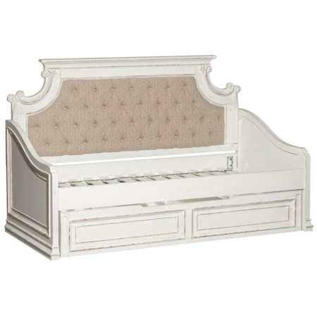 Twin Upholstered Trundle Daybed